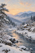 Snowlight Village — full artwork